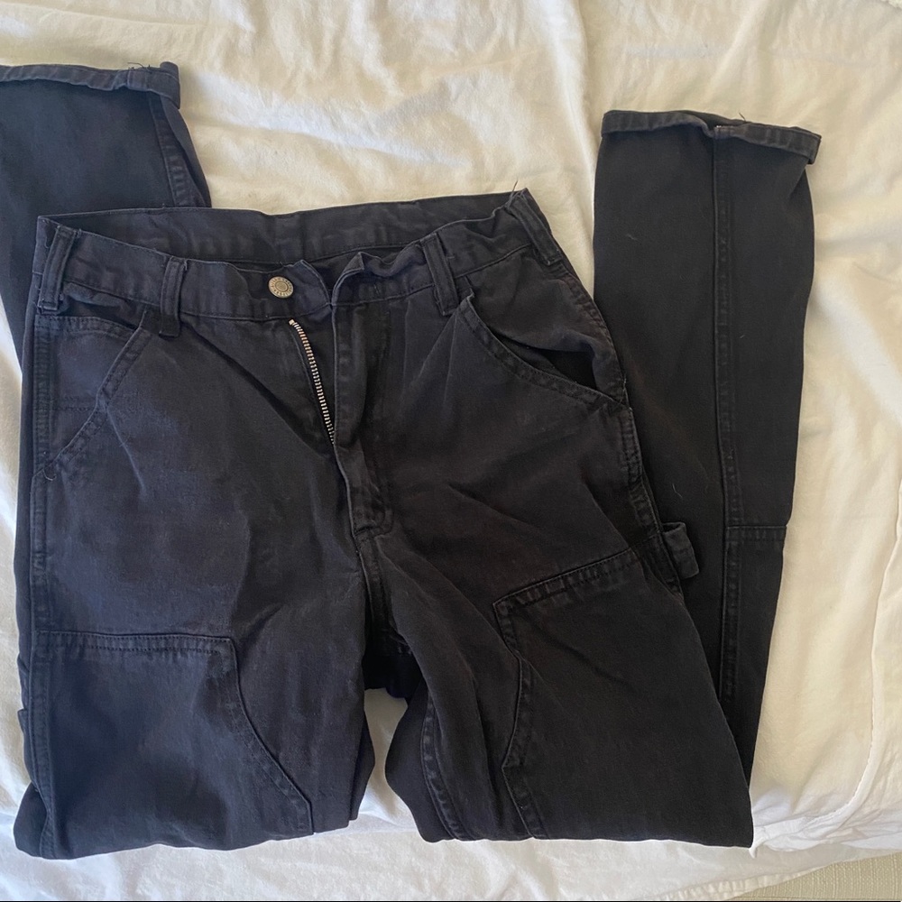 Brandy Melville Painter Pants size XS/S in black